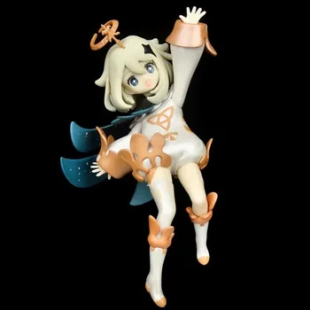 Genshin Ietekmes Statuetes Cosplay Anime Paimon Attēls Rotaļlietu Kawaii Piederumi Dāvanas Kolekcijas Attēls 2