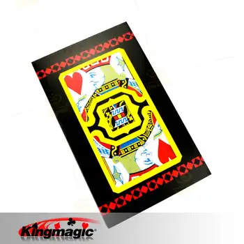 J 3 Mainītu Rāmja Mainīt Kartes, Burvju Triki Prognozes King Burvju Rotaļlietu, Burvju Butaforijas Attēls 2