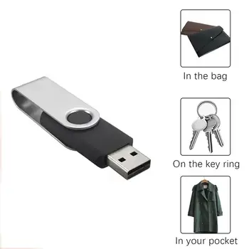 Pārnēsājamas USB Zibatmiņas Disku, ātrgaitas Pendrive Ūdensizturīgs U Diska Uzglabāšanas Disku Aksesuāri Atbalsta OTG USB Flash Drive Attēls 2