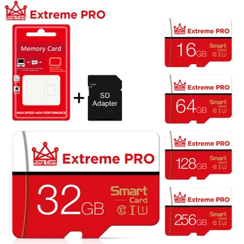 Vairumtirdzniecības Micro SD atmiņas karti 4GB 8GB 16GB 32GB 64GB, 128GB un 256 gb 512g Class 10 microsd TF Karte, SDXC UHS-1 C10 Atmiņas Kartes, bezmaksas kuģis Attēls 2