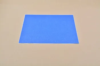 3d printeri, pieskarieties zilā teksturētu papīra 200mmx210mm pret augstu temperatūru izturīga e sildīšanas plate 200x210 Attēls 2