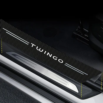 4gab Par Renault Twingo 1 2 3 2021 2020 2019 2018 2017 2016 - 1993 Sporta RS GT Automašīnu Durvju Sliekšņa Sliekšņa Uzlīmes Aksesuāri Attēls 2