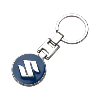 1gb 3D Metāla Emblēmu Keychain Atslēgu piekariņi Atslēgu piekariņi, Logo Suzuki Liana Splash Reno Swift SX4 Jimny Ignis Alto Attēls 2