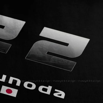 Vīrieši Scuderia Alfa T Tauri Yuki Tsunoda 22 Tīras Kokvilnas T-Veida Harajuku Īso Patērētāju Tiesību Piedurknēm Pieaugušo Kreklu Attēls 2