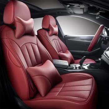 WLMWL Pasūtījuma āda sēdekļa vāks Tesla visas medels modeļi 3 Model S MODEĻA model X Y Pasūtījuma auto pēdu Spilventiņi Auto Piederumi Attēls 2
