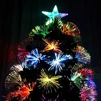 1,2 M -3M Krāsains Šķiedras Ziemassvētku Eglīte Cristmas Rotājumi, Lampas Gaismas Luksusa Ziemassvētki Veikalu Rotājumi, Dāvanu Festivāls Piegādes 2021 Attēls 2