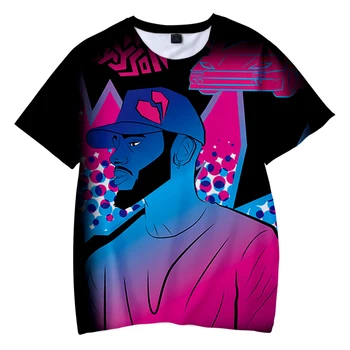 Bryson Kultivators T-krekls 3D O-veida Kakla Sieviešu, Vīriešu T Harajuku Vasaras Īsām Piedurknēm Unisex Streetwear Ir 2021. Amerikāņu Reperis Drēbes Attēls 2