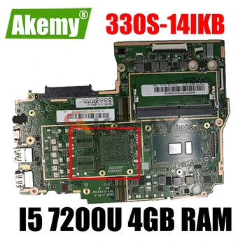 Augstas Kvalitātes Lenovo IdeaPad 330S-14IKB portatīvo datoru mātesplati Ar CPU I5 7200U 4GB RAM Integrēta mātesplatē pilnībā pārbaudīta Attēls 2