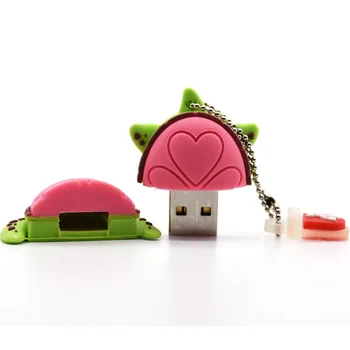 Dzīvnieku Bruņurupuča aizsardzība USB Flash Drive 16GB 4GB 8GB 32G 64GB Karikatūra Bruņurupucis Pen Drive Usb Pendrive Jauki Dāvanas Gudrs Usb Atmiņas Attēls 2