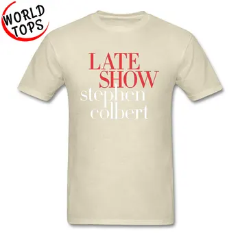 Vēstules Virsraksts Programma Augstākās Kvalitātes Teicieni Tshirts Vēlu Rādīt Ar Stephen Colbert Krūze Melns T Krekls Vīriešu Apģērbu O-Veida Kakla Attēls 2