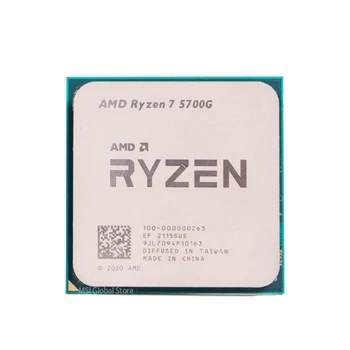 AMD Ryzen 7 5700G CPU Ar MAG B550M JAVAS WIFI Spēļu Mātesplati Combo Ryzen Komplekts DDR4 OC AMD Ryzen 5700G AMD B550 Placa-mãe Attēls 2