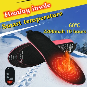 2100Mah apkures zolīte USBcharging Smart tālvadības elektriskā apkure zolīti var samazināt kāju siltāks sporta zolīte slēpošanas medības Attēls 2