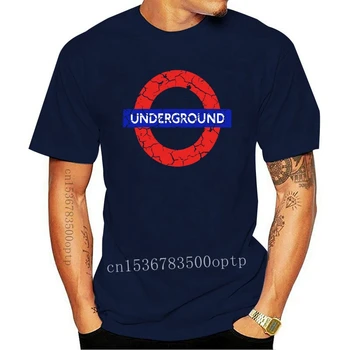 Jaunu 2021 Modes Vīriešu T Krekls Londonas Metro AK Pazemes Problemātisko Krekls Attēls 2