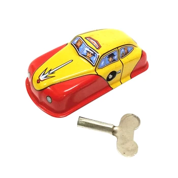 Mini dzelzs auto pulksteņa rotaļlietas, ķēdes radošā kolekcija smalkas dāvanas Attēls 2