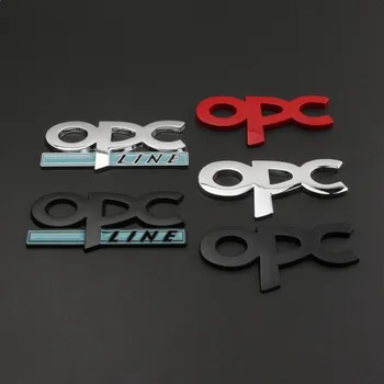 3D Metāla Emblēmu ReaTruck Asti Žetons Uzlīmes Opel OPC Line Astra Mokka Regal BUICK Regal Lakrosa Excelle Park Avenune Encore Attēls 2