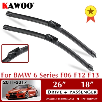 KAWOO Auto slotiņām, BMW 6 Series F06 F12, F13 2011. gada oktobris - Novembris. 2017 Priekšējā Vējstikla, Logu 26