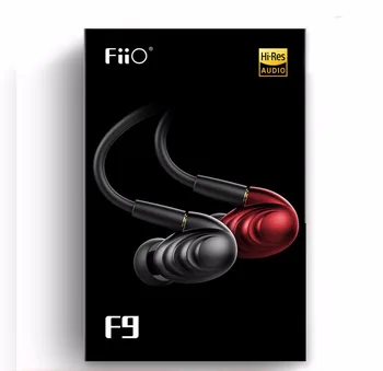 FiiO F9 Triple Vadītāja Hibrīda 1 Dinamisko + 2 Līdzsvarotu Armatures In-ear austiņas ar Noņemamām Kabeļi iPhone/XiaoMi/Huawei Attēls 2