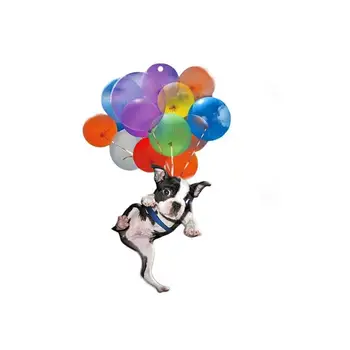 Suns Ar Automašīnu Karājas Ornaments Ar Krāsainām Balonu Auto Karājas Rotājumu Auto Interjera Dekori Interjera Dekorēšana Dropshipping Attēls 2
