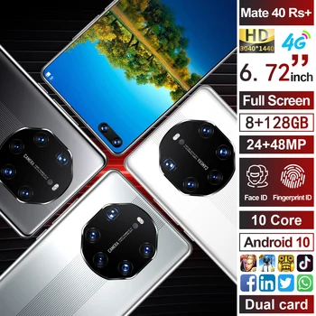 6.72 Collu Mate 40 RS + HD Full-Fit Izliekta Ekrāna Dual Karte Dual Gaidīšanas, Atbalsta Seju Atpazīšanu Un Citus 8+ 128G Attēls 2