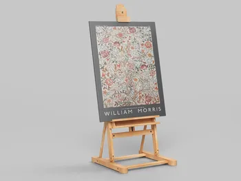 Anotācija Vintage Krāsošana William Morris Izstāde, Gleznas, Plakāti un Izdrukas Muzejs Modern Galerijā pie Sienas Mākslas Ainu Mājas Dekoru Attēls 2