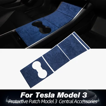 Model3 ModelY Automašīnas salona protrctive Par Tesla Model 3 2020. Gadam Piederumi Savukārt Kažokādas Centrālās Vadības pults Modelis Y Trīs Attēls 2