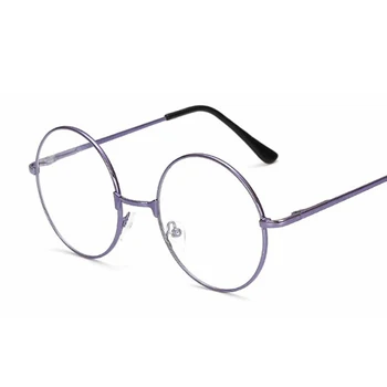 Modes Caurspīdīga Kārta Zilās Brilles, Skaidrs, Rāmis Sieviešu Briļļu Tuvredzība Brilles Vīriešu Brilles Rāmis Nerd Optiskie Rāmji Skaidrs Attēls 2