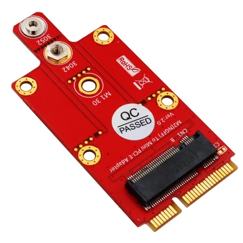 M. 2 Taustiņu B, lai Mini PCI-E Adapteris 3G / 4G / 5G Modulis Atbalsta 3042/3052 Tips M. 2 Taustiņu B Karti Dimensija Attēls 2