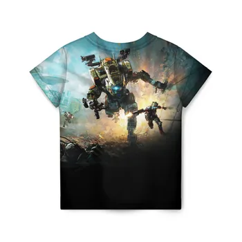 Bērnu T-krekls 3D Titanfall Attēls 2
