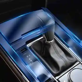 Ekrāna Aizsargs Priekš Mazda CX-30 2020 2021 Auto Interjera Centra Konsole Pārredzamu TPU Aizsardzības Anti-scratch Filmu Navigācijas Attēls 2