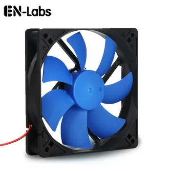 Lv-Labs PC Datoru 120mm Naftas Paturot 16dBA Ultra Silent Case Fan Cooler Heatsink Dzesēšanas,12CM Ventilatora Jauda, ko Molex IDE 4pin Attēls 2