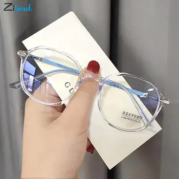 Zilead Laukumā Pret Zilo Staru Tuvredzība Brilles Recepšu Optisko Tuvredzīgi Brilles Modes Ultravieglajiem Skaidrs, Briļļu 0-6 Attēls 2