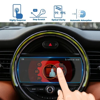 BMW MINI Cooper F54 F55 F56 F57 F60 Auto Navigācijas Ekrāns Filmu Aizsargs Instrumentu Paneli, Auto GPS LCD Segtu Auto - Stils Attēls 2
