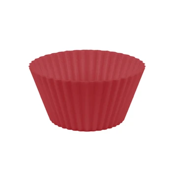 5gab Mini kūka kausa Muffin Kausa Apaļā Silikona Kūku Cepšanas Veidnes Kūku Panna Silikona Veidnes puse Kūka Pelējuma Virtuves Piederumi Attēls 2