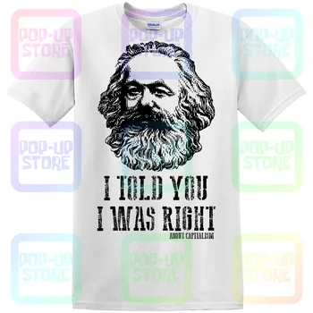 Marksa Kapitālisma Uz Komunismu T-Krekls, Kokvilna Sociālisms Marksisma Attēls 2