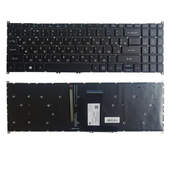 Jauno krievu/RU portatīvo datoru tastatūras Acer Aspire 3 A315-54 A315-54K A315-55 A315-55G A315-42 A315-42G A315-42-R96C N19H1 Attēls 2